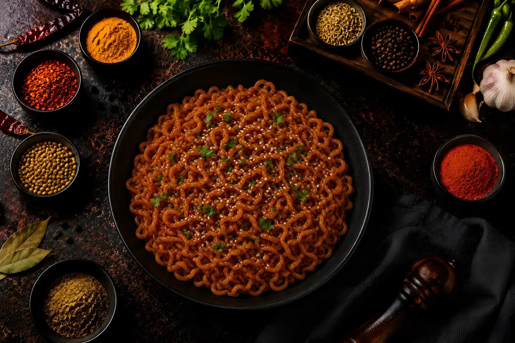 Chilli Garlic Maggie