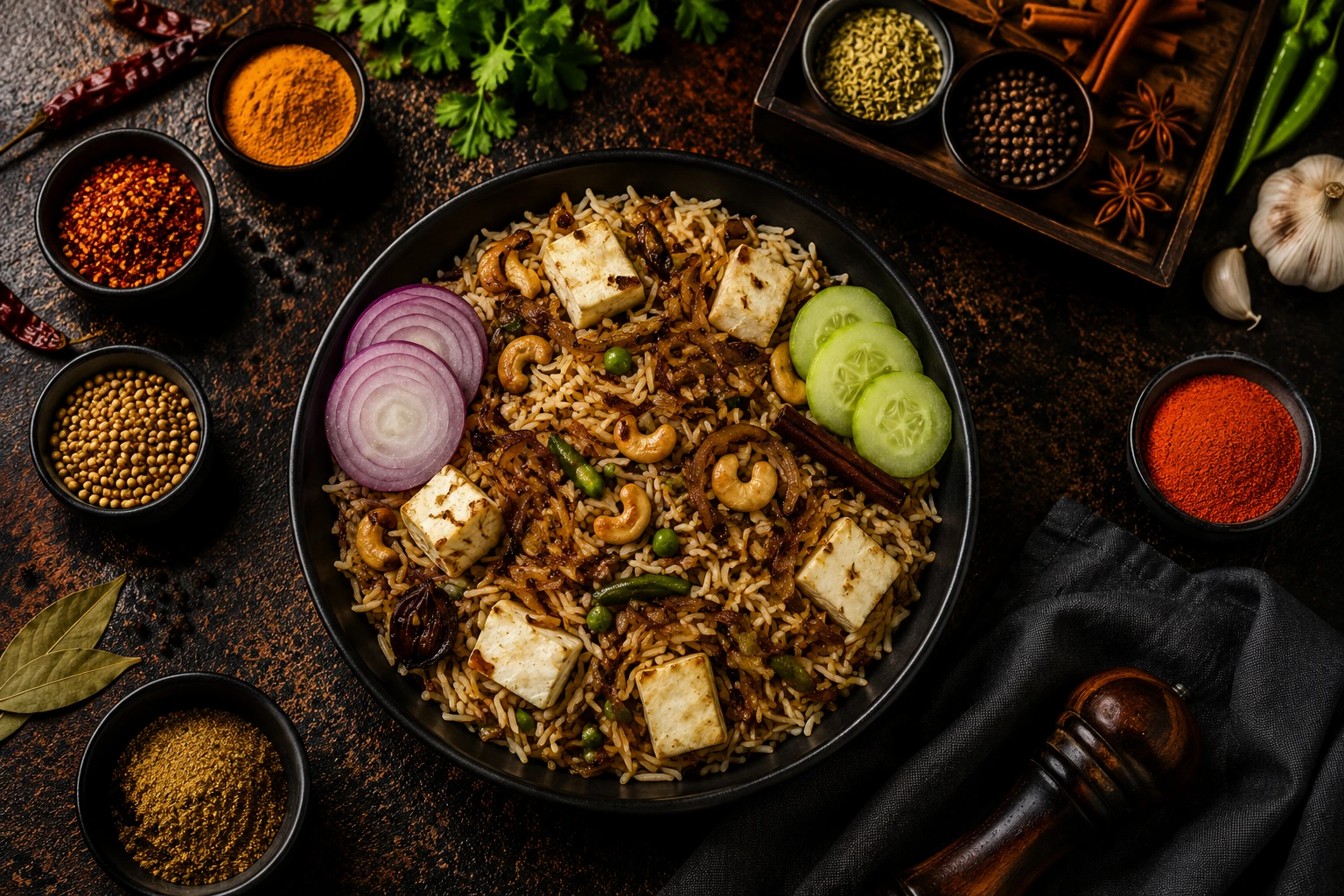 Paneer Biryani